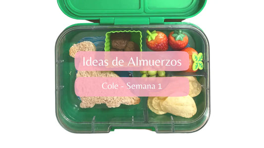 Ideas de Almuerzo para una semana de Cole - 1