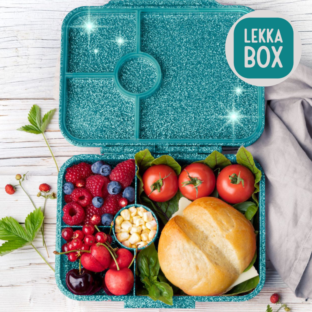 Boîte à lunch Lekkabox Glamour - Aqua