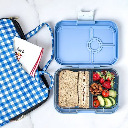 Yumbox Panino Lunch Box 4 sections - Hazy Blue Panther