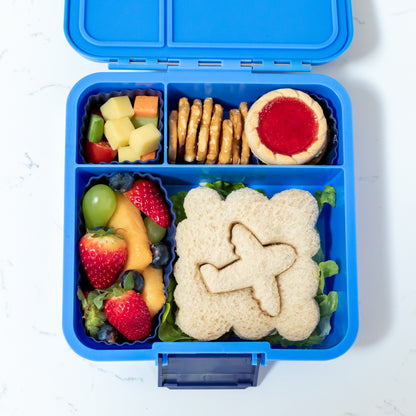 Fiambrera Bento 3 Little Lunch Box Co - Blueberry