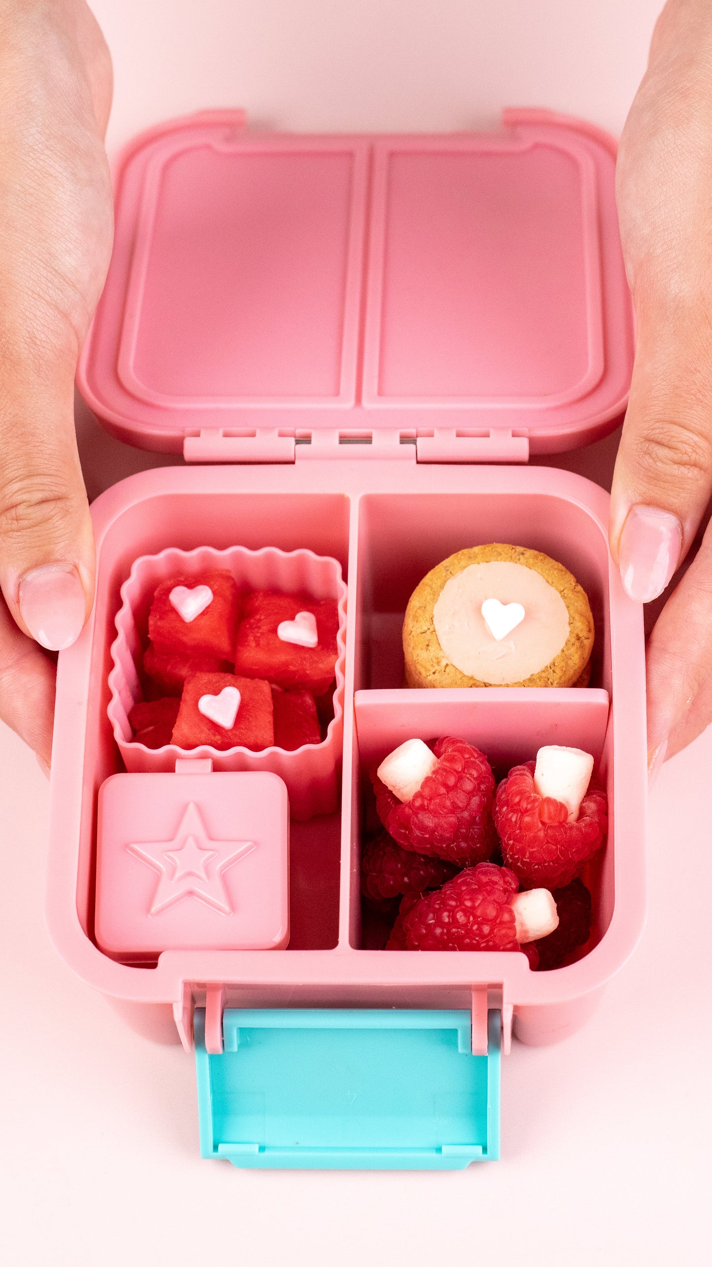 Cajas Bento Sorpresa Set de 2 Little Lunch Box Co - Strawberry