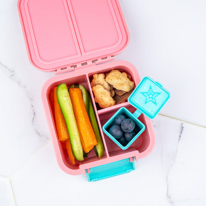 Cajas Bento Sorpresa Set de 2 Little Lunch Box Co - Iced Berry