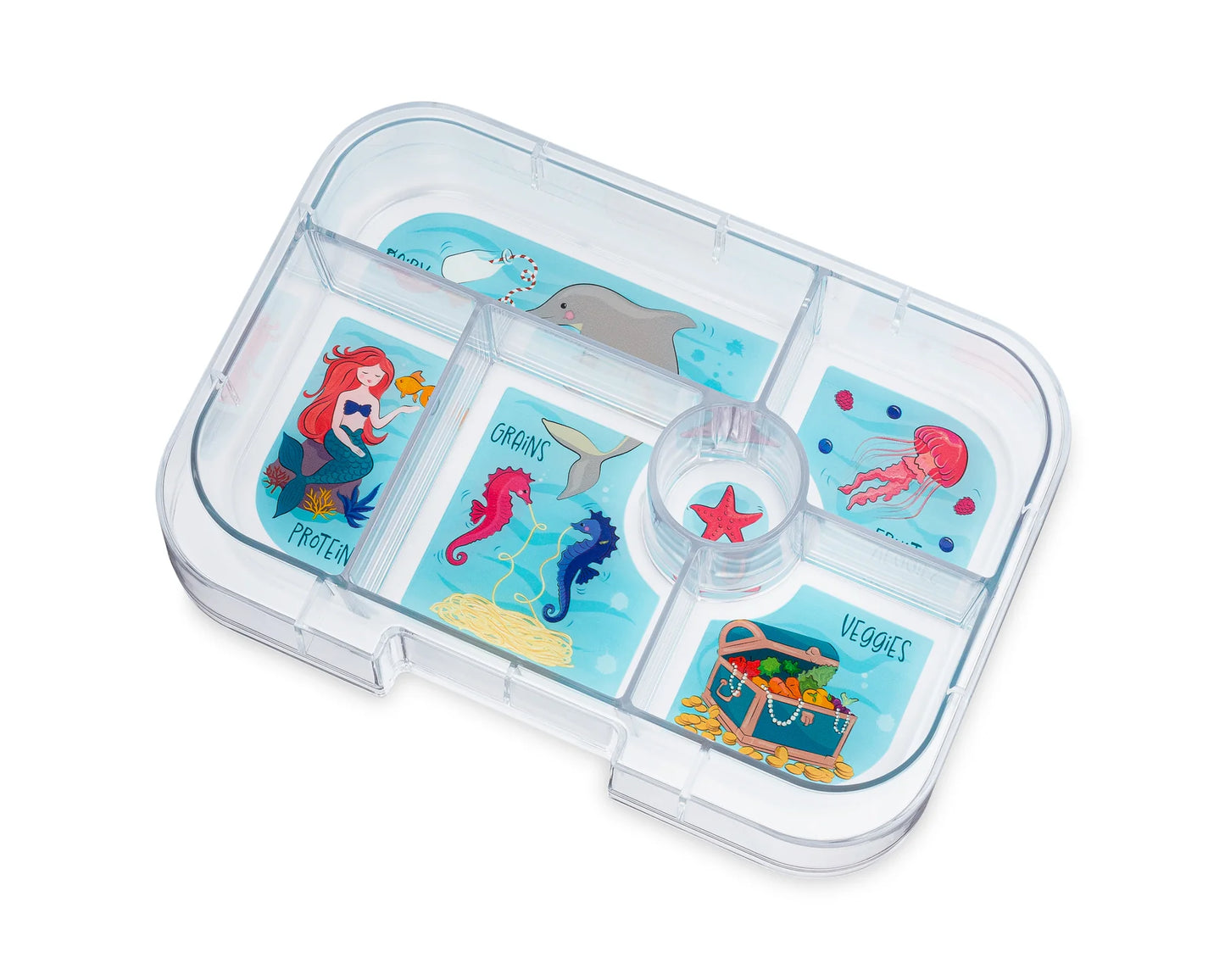 Fiambrera Yumbox Original 6 secciones - Power Pink Mermaid