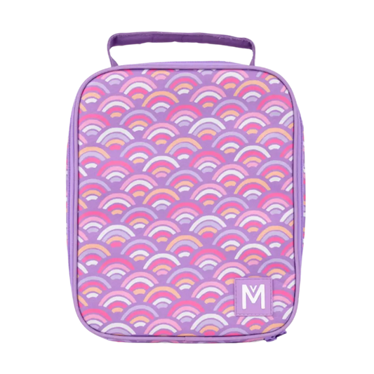 Bolsa de merienda Térmica Grande MontiiCo - Rainbow Roller