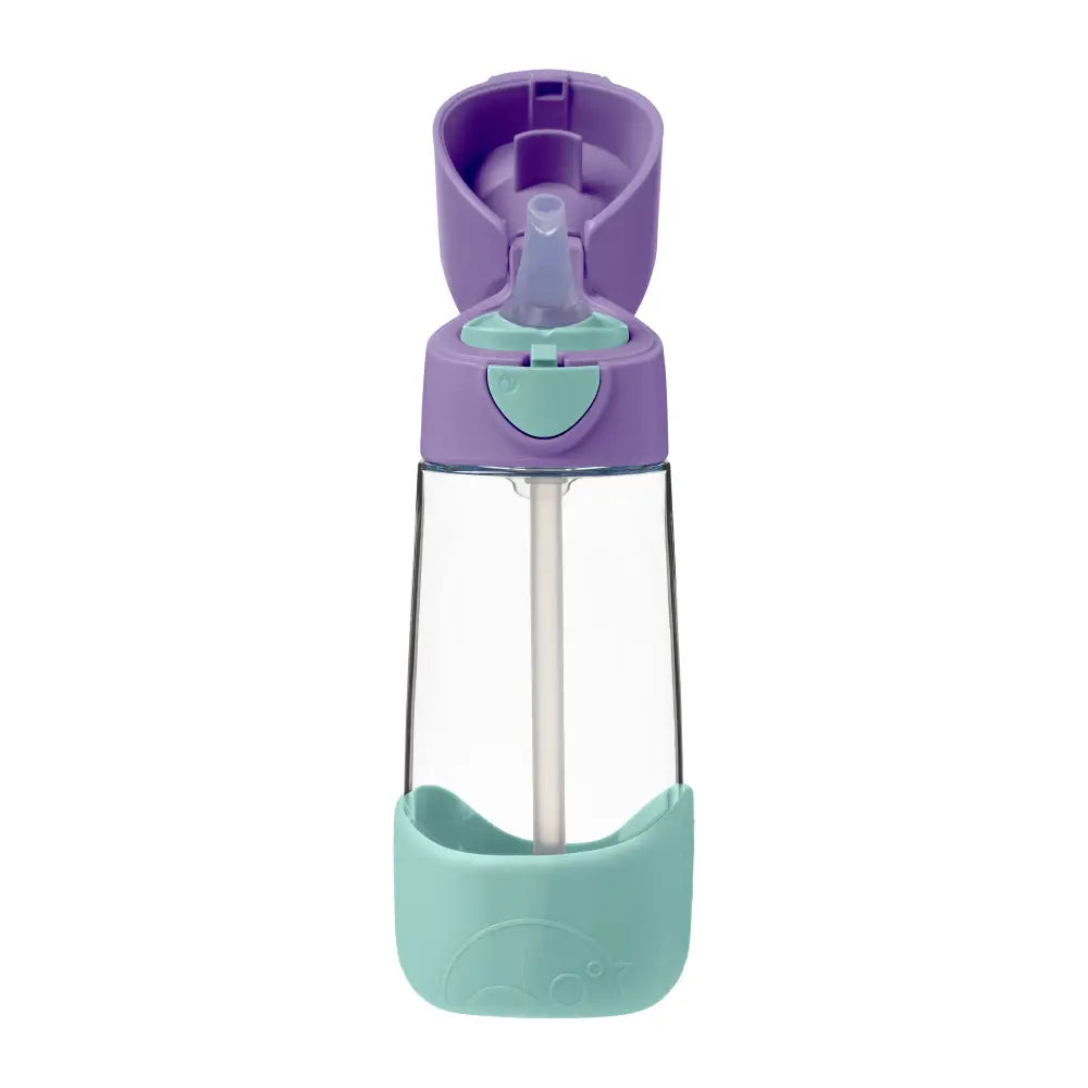 Botella con Pajita B.Box 450ml - Lilac Pop - Lila - B.Box