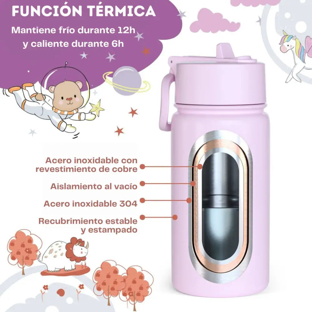 Botella térmica Bearfoot 400ml - Sirena - Sirena - Bearfoot