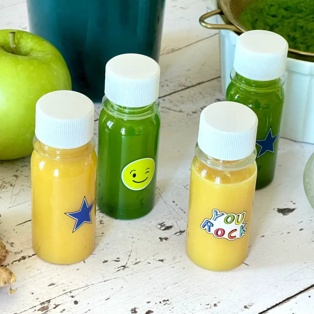 Botellas Mini Wellness Yumbox - Set de 6 - Trasparente