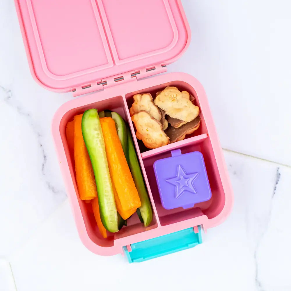 Cajas Bento Sorpresa Set de 2 Little Lunch Box Co - Grape