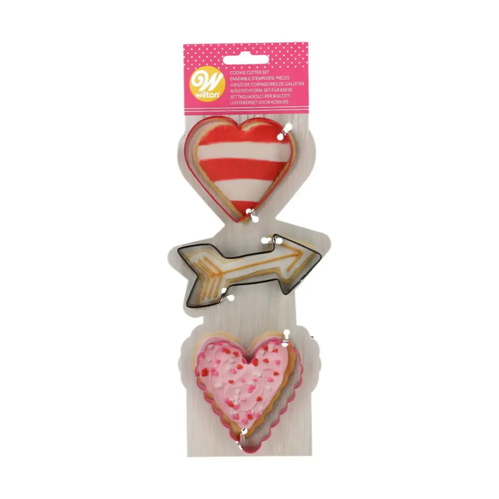 Cortadores para Galletas Wilton - Corazones - Corazones