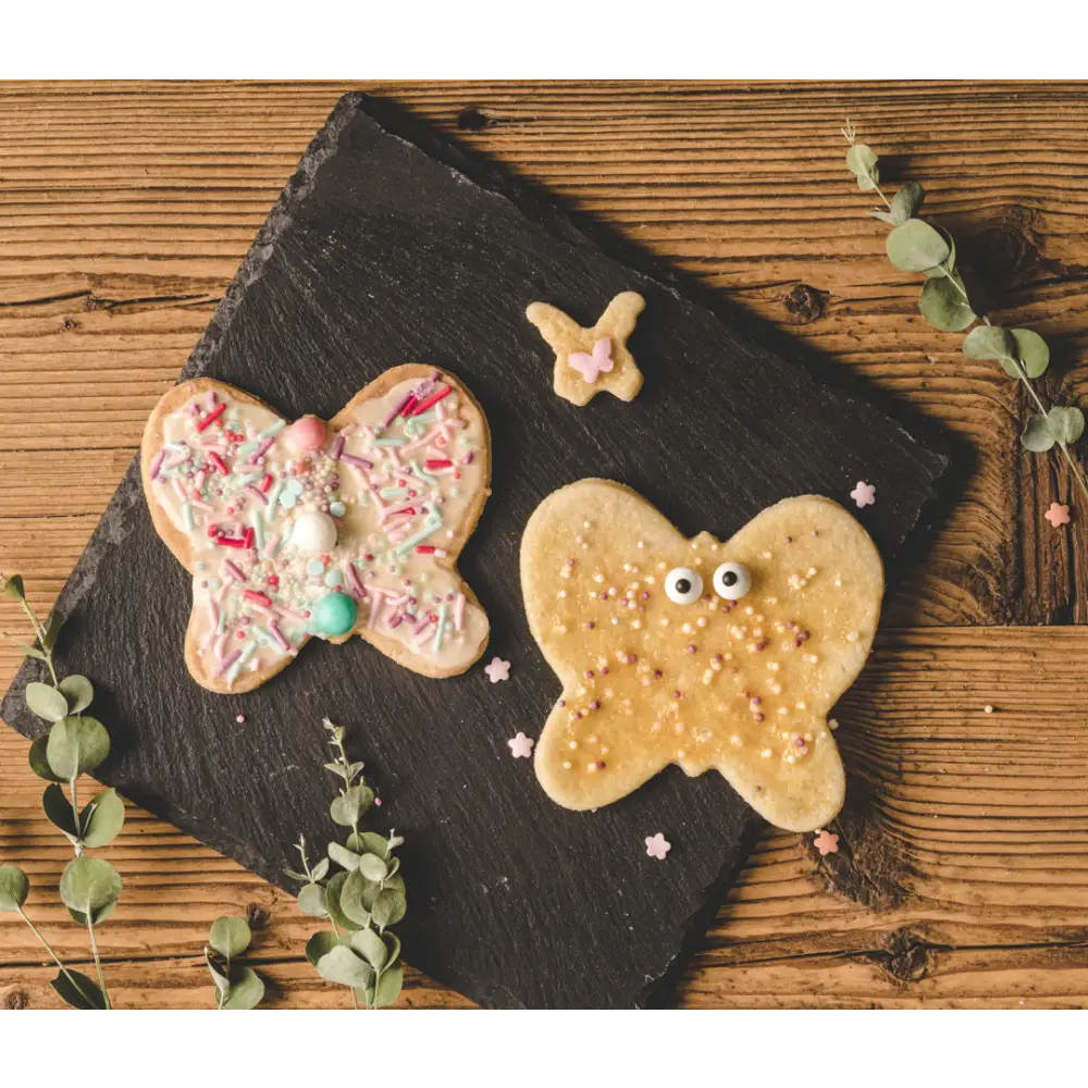 Cortadores para sándwich Lekkabox Set de 3 - Mariposas