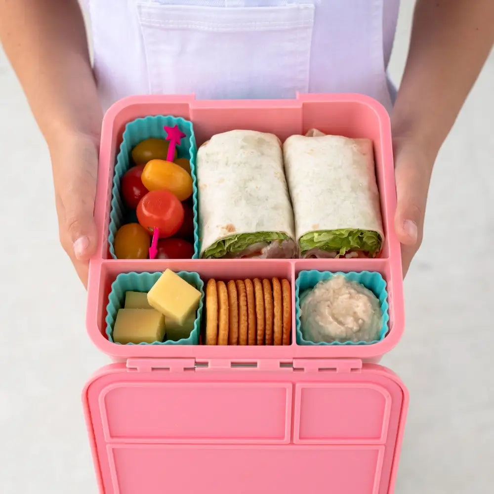 Cubos Bento Set de 3 mixto Little Lunch Box Co - Iced Berry