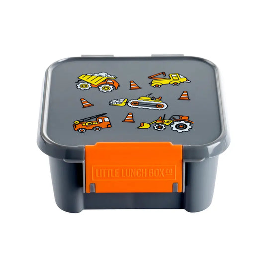 Fiambrera Bento 2 Little Lunch Box Co - Construction - Gris