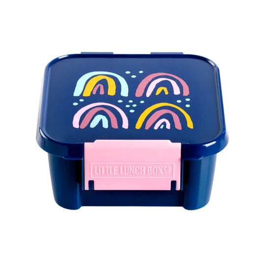 Fiambrera Bento 2 Little Lunch Box Co - Rainbow - Azul -