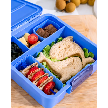 Fiambrera Bento 3 Little Lunch Box Co - Blueberry - Azul