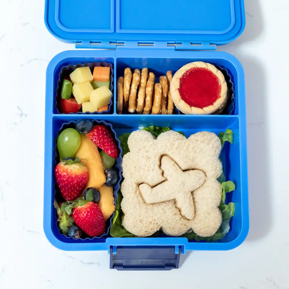 Fiambrera Bento 3 Little Lunch Box Co - Blueberry - Azul