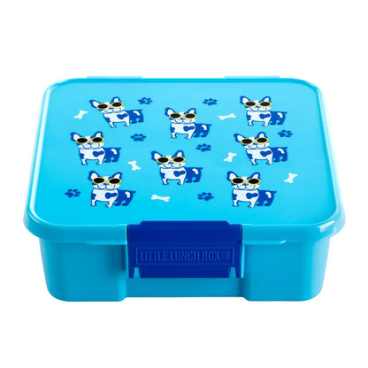 Fiambrera Bento 3 Little Lunch Box Co - Cool Pup - Azul -
