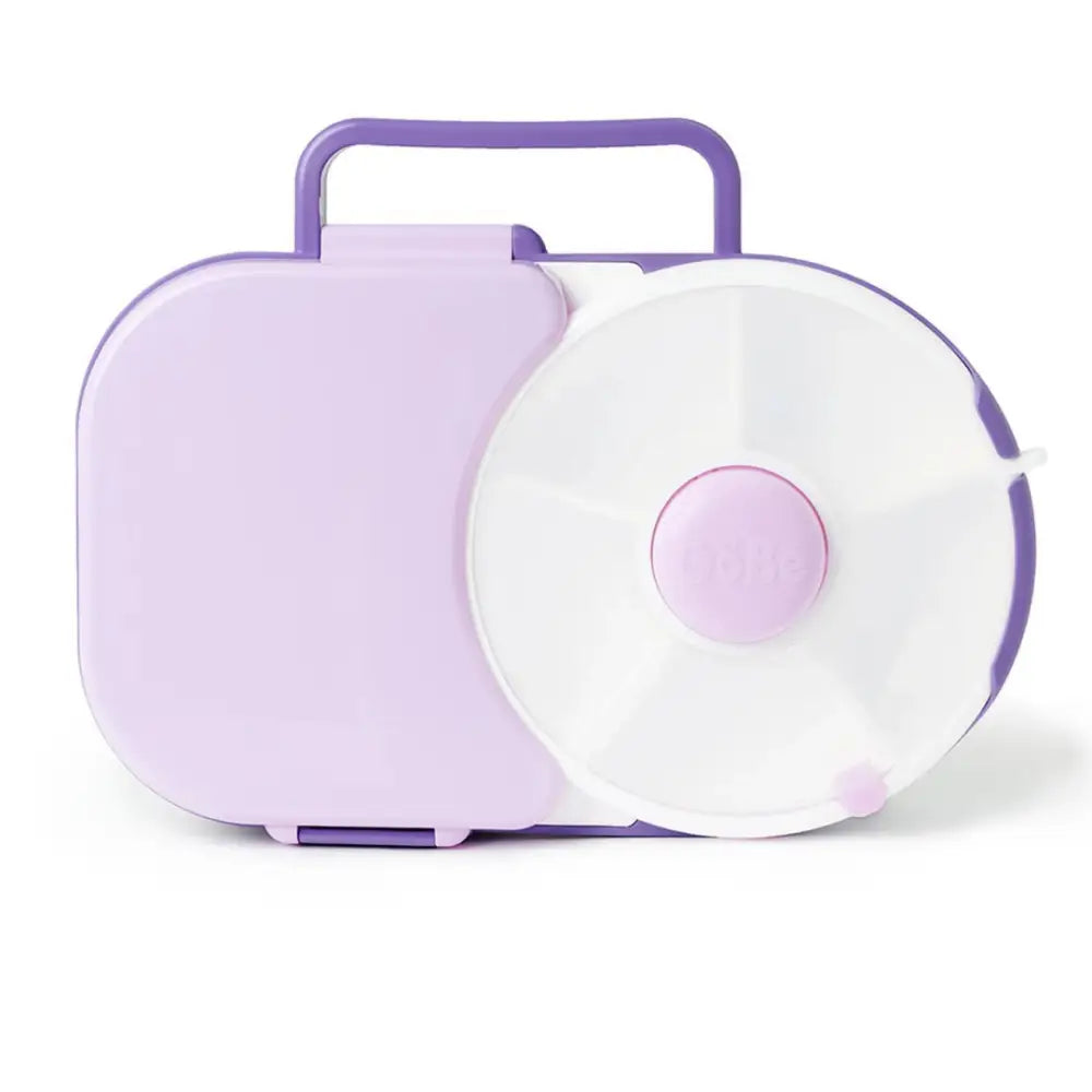 Fiambrera con Spinner para Snacks Göbe - Morado - Morado