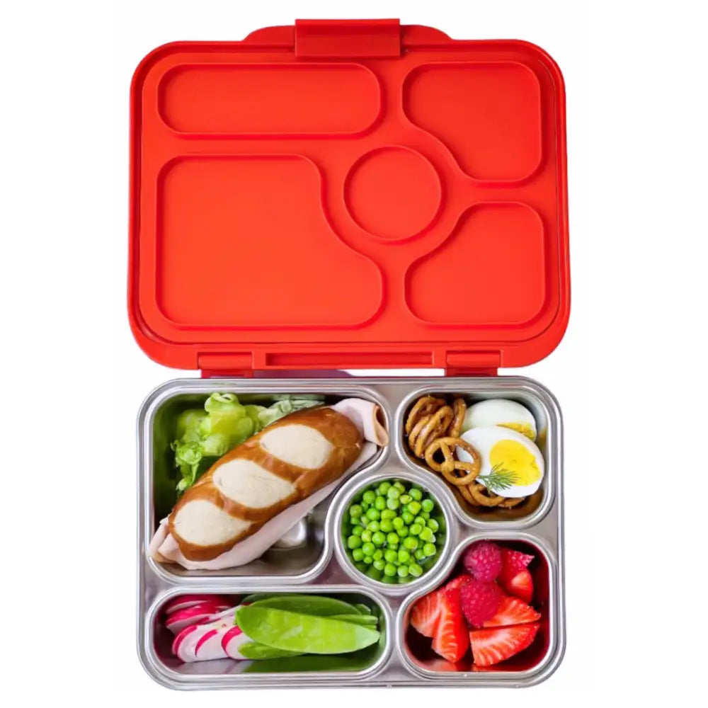 Fiambrera de Acero Inoxidable Yumbox Presto - Tango Orange