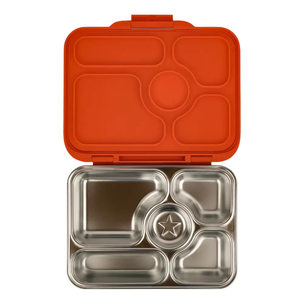 Fiambrera de Acero Inoxidable Yumbox Presto - Tango Orange