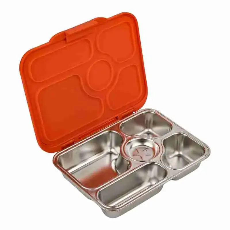 Fiambrera de Acero Inoxidable Yumbox Presto - Tango Orange