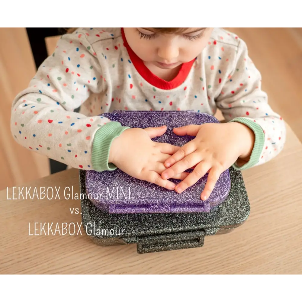 Fiambrera Lekkabox Mini Glamour - Morado - Morado - Lekkabox