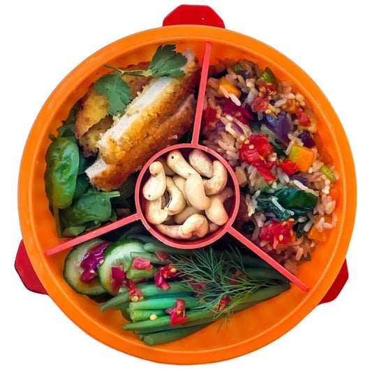 Fiambrera Poke Bowl Yumbox - Tangerine Orange - Naranja