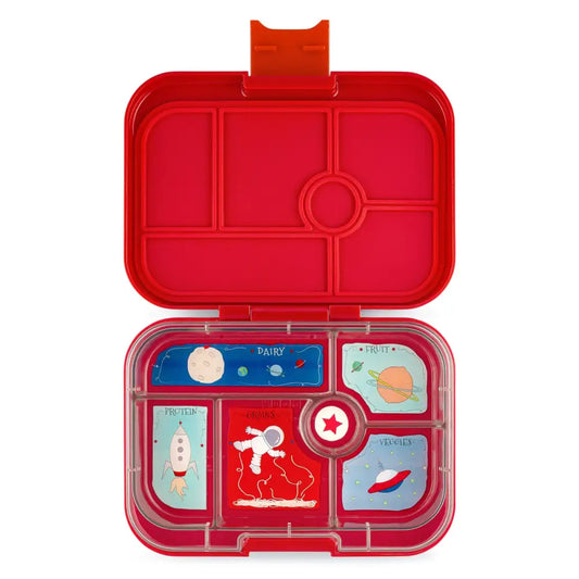 Fiambrera Yumbox Original 6 secciones - Roar red Rocket -