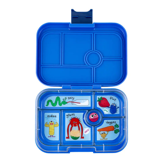 Fiambrera Yumbox Original 6 secciones - Surf Blue Funny