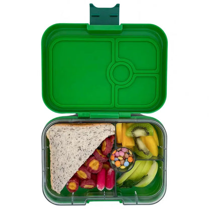 Fiambrera Yumbox Panino 4 secciones - Jurassic Green