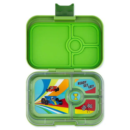 Fiambrera Yumbox Panino 4 secciones - Matcha Green Race