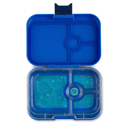 Fiambrera Yumbox Panino 4 secciones - Neptune blue Space -