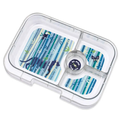 Fiambrera Yumbox Panino 4 secciones - Tropical Aqua Panther