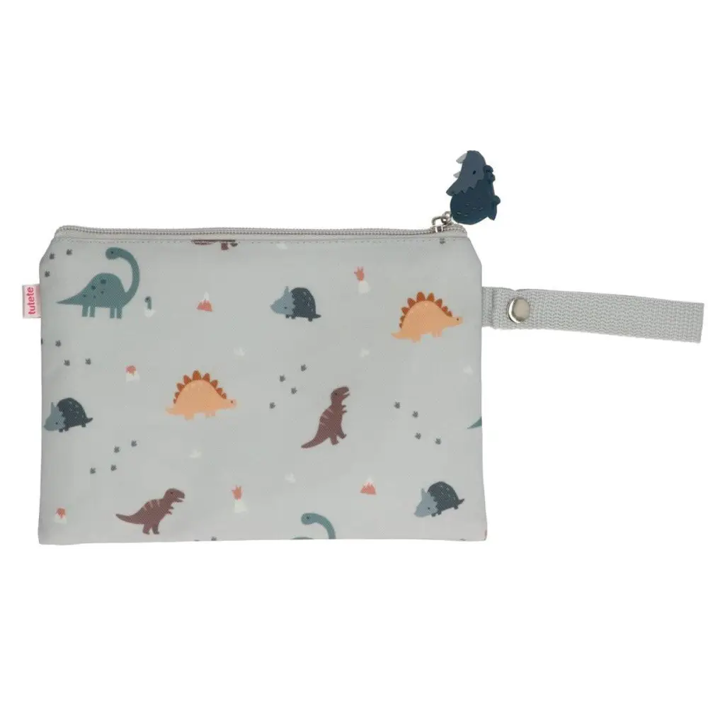 Funda para Bocadillo reutilizable - Dinos World - Azul