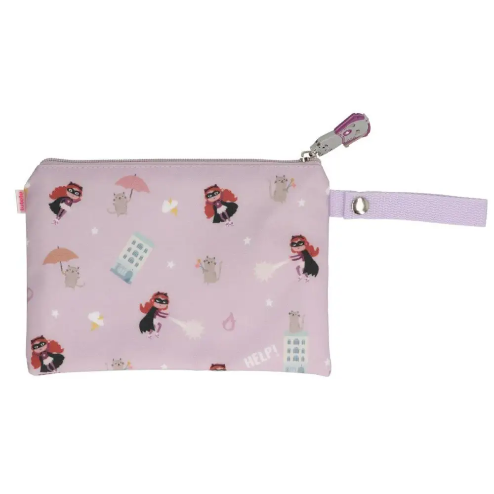 Funda para Bocadillo reutilizable - Fantastic Girl - Lila