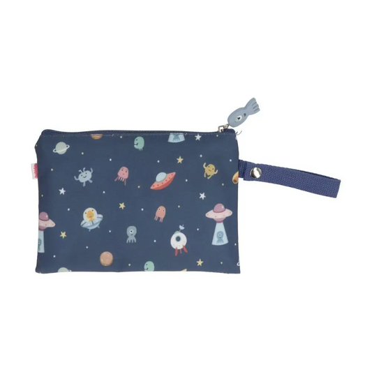 Funda para Bocadillo reutilizable - The Martians - Azul