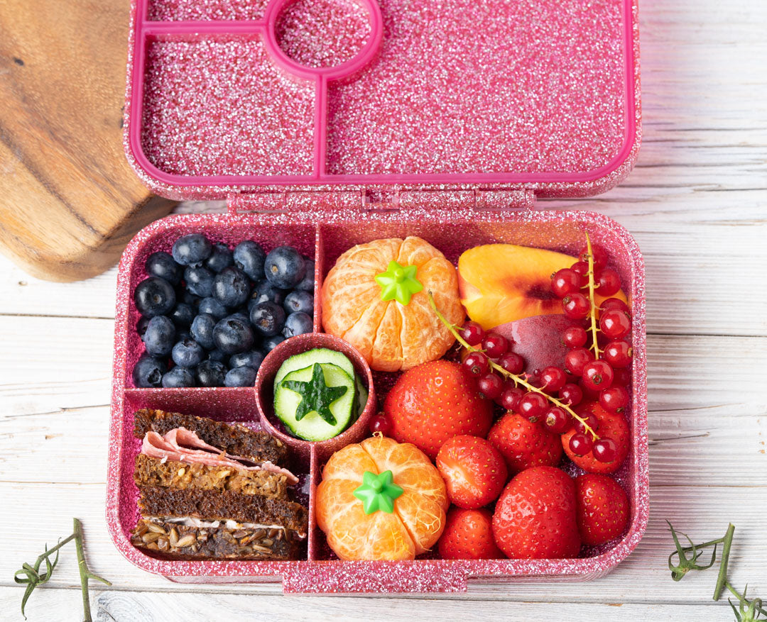 Lunch Box Bento Box Vesper Box para niños y adultos con 3 compartimentos