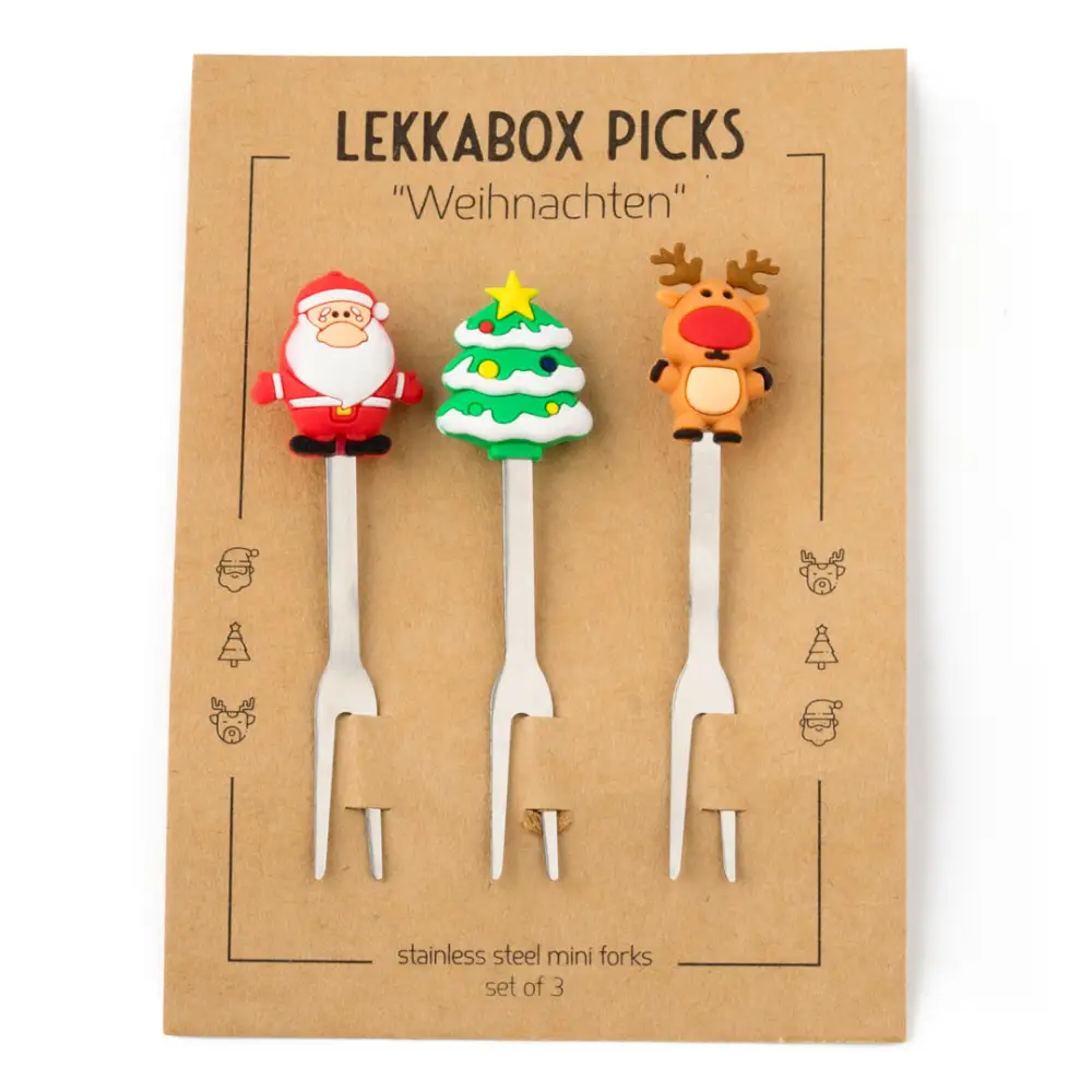 Mini Tenedores Lekkabox - Navidad - Navidad - Lekkabox