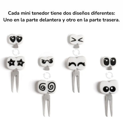 Mini Tenedores Lekkabox - Ojos - ojos - Lekkabox