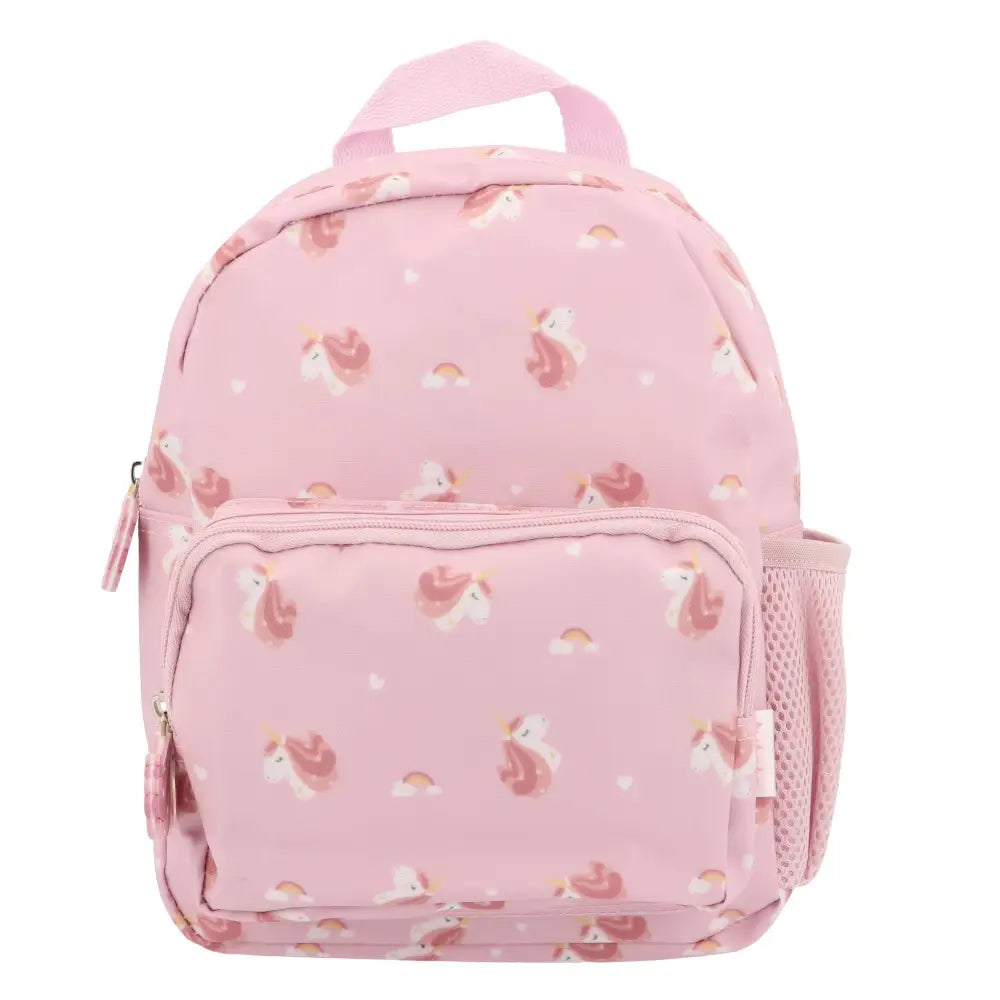 Mochila para almuerzo o merienda - Magical Unicorn - Rosa