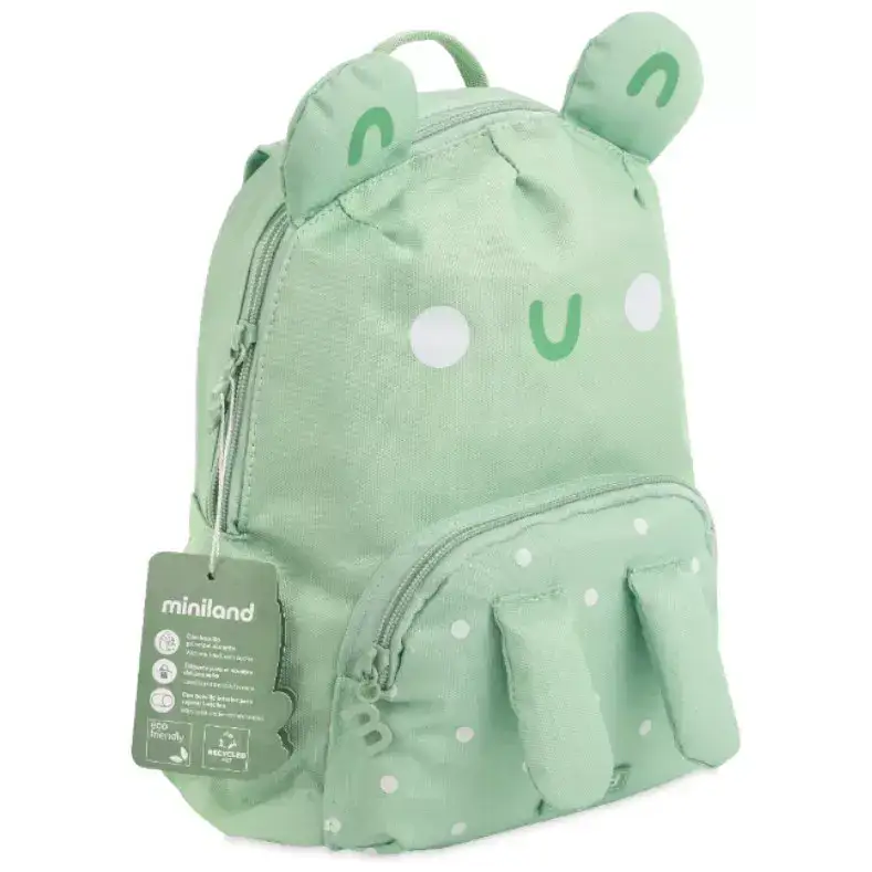 Mochila Térmica para Merienda - Frog - Verde - Miniland