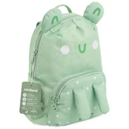 Mochila Térmica para Merienda - Frog - Verde - Miniland