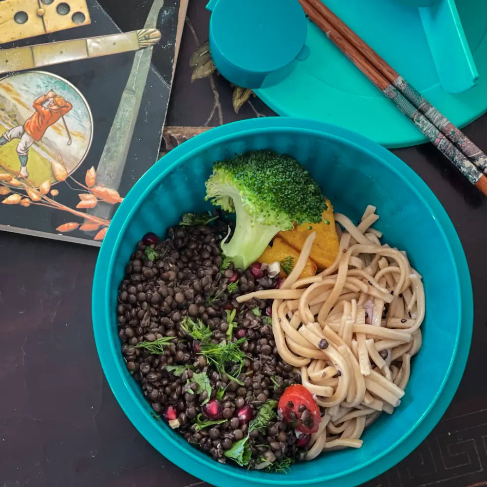 Poke Bowl Yumbox - Lagoon Blue - Azul - Yumbox