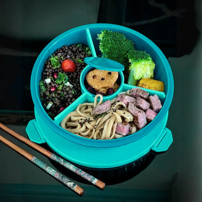 Poke Bowl Yumbox - Lagoon Blue - Azul - Yumbox