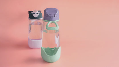 Botella con boquilla deportiva B.Box 450ml - Lilac Pop