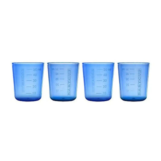 Vasos para bebé Babycup Set de 4 - Azul - Azul - Babycup