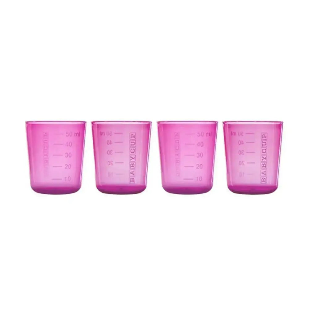 Vasos para bebé Babycup Set de 4 - Rosa - Rosa - Babycup